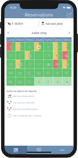 Aperçu de l'application Goboko sur iPhone
